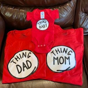 “Thing” shirts Family Costumes